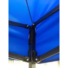 Tenda 3x3 Em Aço Pintura Eletrostática Cor Azul Foto mini  2