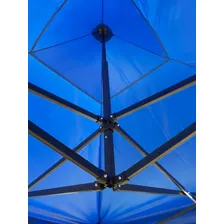Tenda 3x3 Em Aço Pintura Eletrostática Cor Azul Foto mini  3