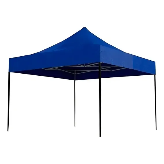 Tenda 3x3 Em Aço Pintura Eletrostática Cor Azul Foto 1