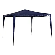 Tenda 3x3 Praia Gazebo Rafia Azul Mor Barraca Camping Foto  mini 1
