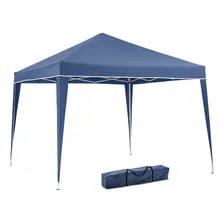 Tenda Gazebo 3x3m Articulada AlumÃnio Praia Camping Bolsa Cor Azul Foto mini 1