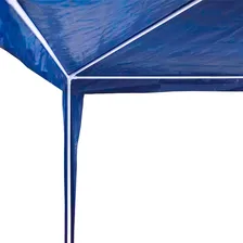 Tenda Gazebo Desmontável 2,4x2,4 Barraca Praia Azul C/ Bolsa Foto mini 2