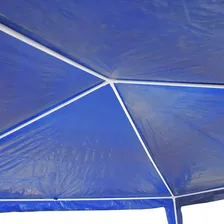 Tenda Gazebo Desmontável 2,4x2,4 Barraca Praia Azul C/ Bolsa Foto mini 3