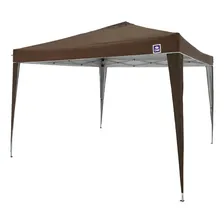 Tenda Gazebo Dobrável 3,00 X 3,00 m Marrom Bel Lazer Foto mini 1