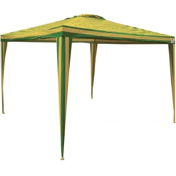 Tenda Gazebo Montável 3x3 Listrado Lazer Proteção Belfix Foto 1