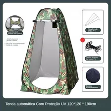 Tenda Pop Up Automatica Portatil Banheiro Camping Banheiro Portátil Barraca Trocador Provador Pop-up Snel Camping Foto mini 2