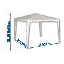 Tenda Praia E Piscina 3x3m Silvercoating Branca Mor Cor Branco Foto mini 4