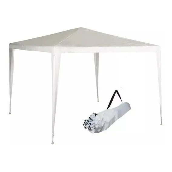 Tenda Praia E Piscina 3x3m Silvercoating Branca Mor Cor Branco Foto 1