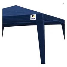Tenda Praia Gazebo 3x3 Azul Barraca Camping Sacola Bel Lazer Foto mini  2