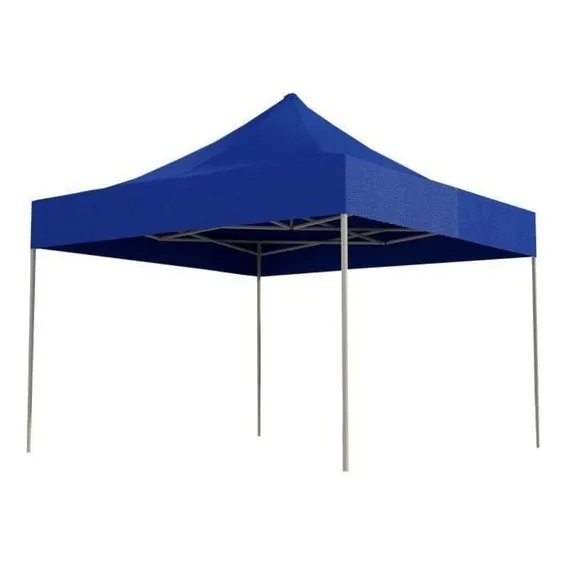 Tenda Sanfonada Estrutura Metal 3x3 Metros Cor Branco Foto 1