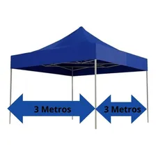 Tenda Sanfonada Estrutura Metal 3x3 Metros Cor Branco Foto mini 3