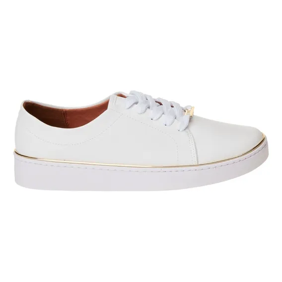 Tênis Feminino Casual Básico Branco Vizzano Foto 1
