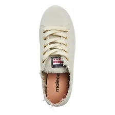 TĂȘnis Feminino Casual Desfiado Branco Off - White Moleca Foto mini 3