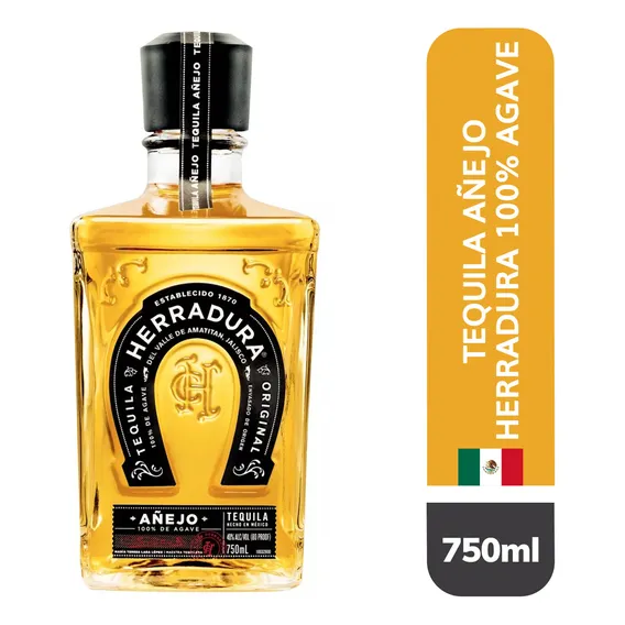 Tequila Añejo Herradura Garrafa 750ml Foto 1