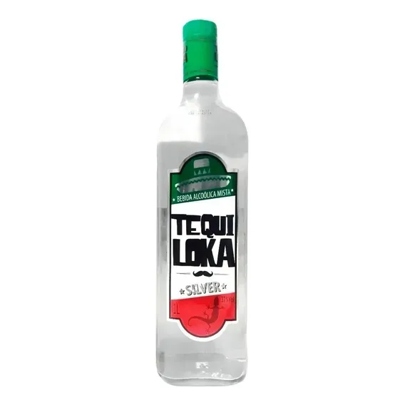 Tequila Tequiloka 1l Silver Tequila Foto 1