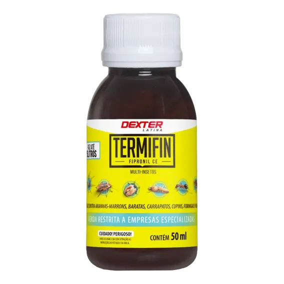 Termifin Mata Barata E Formigas 50ml (sem Cheiro) Foto 1