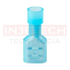 Terminal FĂȘmea Total Isolado Nylon Alta Temperatura 100pçs Foto mini 4