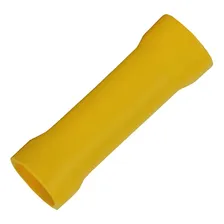 Terminal Luva Isolado Amarelo 4mm A 6mm 20 Pçs Foto  mini 1