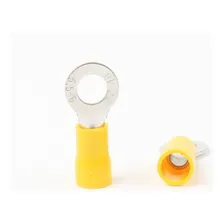 Terminal Olhal Amarelo Cabo 6mm² Furo M5 - 100 Peças Foto mini 4