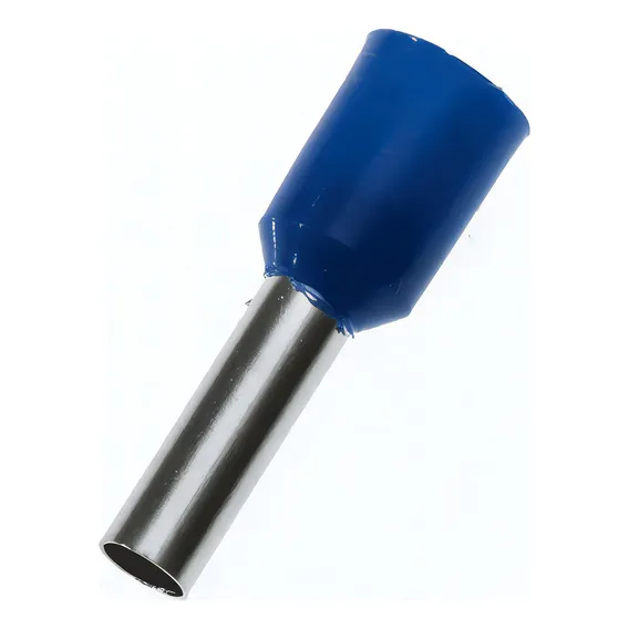 Terminal Tubular Ilhos 2,5mm E2508 Terminal Ilhos (300pçs) Foto 1