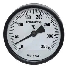 Termômetro Analogico 300º P/ Forno Iglu A Lenha Haste 20cm Foto  mini 1