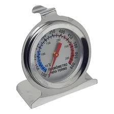 Term么metro Anal贸gico Forno 300掳 Alta Qualidade Inox Com Base Foto mini 2