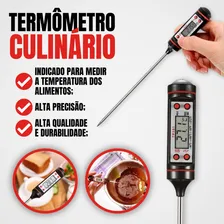 Termômetro Culinário Cozinha Digital Espeto Foto mini 2