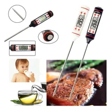 Termômetro Culinário Digital Espeto Alimento Cozinha Foto mini 2