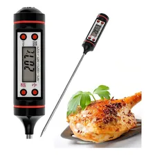 Termômetro Culinário Digital Tipo Espeto Com Capa Protetora Foto mini 4