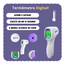 Term么metro Digital Por Infra Vermelho Hg01 Foto mini 3