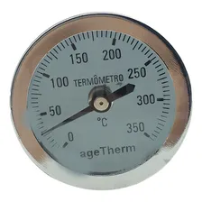 Termômetro Forno Lenha Pão Pizza Defumador Bafo Estufa 350ºc Foto mini 2