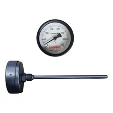 Termômetro Para Forno Iglu A Lenha Haste 10cm T2 350ºc Foto mini 1