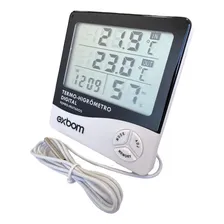 Termo Higrômetro Com Sensor Externo E Certificado Calibração Foto mini 2