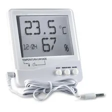 Termo-higrômetro Digital Temperatura Umidade Jumbo Incoterm Foto  mini 1