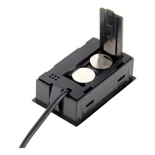 Termo-higrômetro Digital Umidade Chocadeira Sensor Externo Foto mini 4