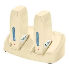 Termocera Base Dupla Bege + 2 Aquecedores de Cera Rollon Depilação Cor Bege 110v/220v Foto  mini 1