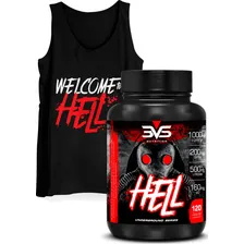 TermogĂȘnico Hell Extra Forte 120 CĂĄpsulas y Regata Hell Sabor Caps Foto mini 1