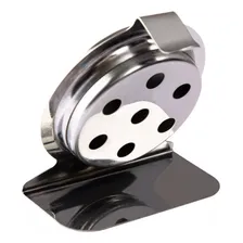 Termômetro Analógico Forno 300° Alta Qualidade Inox Com Base Foto mini  3