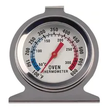 Termômetro Analógico Forno 300° Com Base Inox Pizzaria Padar Cor Cinza Foto  mini 1