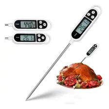 Termômetro Culinário Digital Tp300 Espeto Alimento E Bebida Cor Branco Electro El00676 Foto mini  2