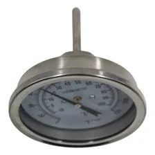 Termometro De Rosca 1/2'' Para Panela Cervejeira Aço Inox Foto mini 4