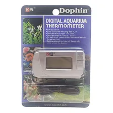 Termometro Digital Dophin Para Aquarios E Terrários Foto  mini 1