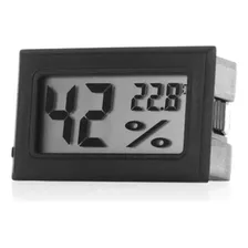 Termômetro Lcd Digital De Temperatura E Umidade Higrômetro Foto  mini 1
