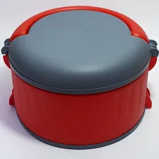 Termoprato Plus 1,5 Litros Soprano Marmita Térmica Com Alça Cor Vermelho Foto mini 4