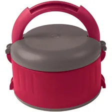 Termoprato Plus 1,5 Litros Soprano Marmita Térmica Com Alça Cor Vermelho Foto  mini 1