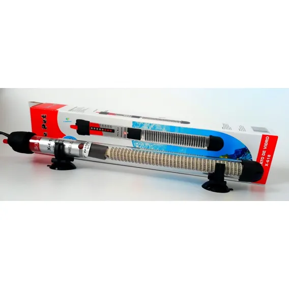 Termostato Com Aquecedor Ace Pet 100w 110v Ap-801 P Aquarios Foto 1