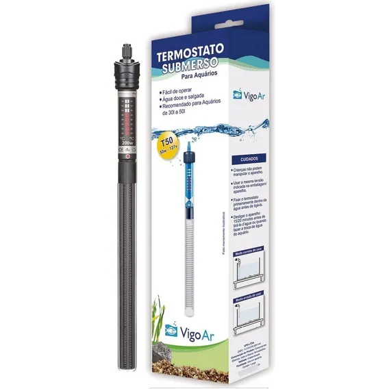 Termostato Submerso 100w - 127v Foto 1