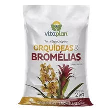 Terra Especial Especial Pronta para OrquÃdeas e Bromélias Vitaplan Saco 2kg Foto mini 2