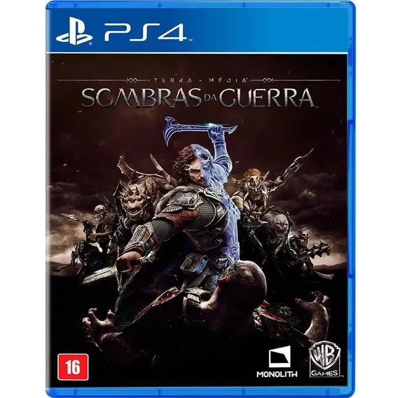 Terra MĂ©dia: Sombras Da Guerra Ps4 MĂdia FĂsica Lacrado Foto 1
