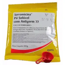 Terramicina Pó 100 Gr - Zoetis Solúvel C/ Antigerm Foto mini  2